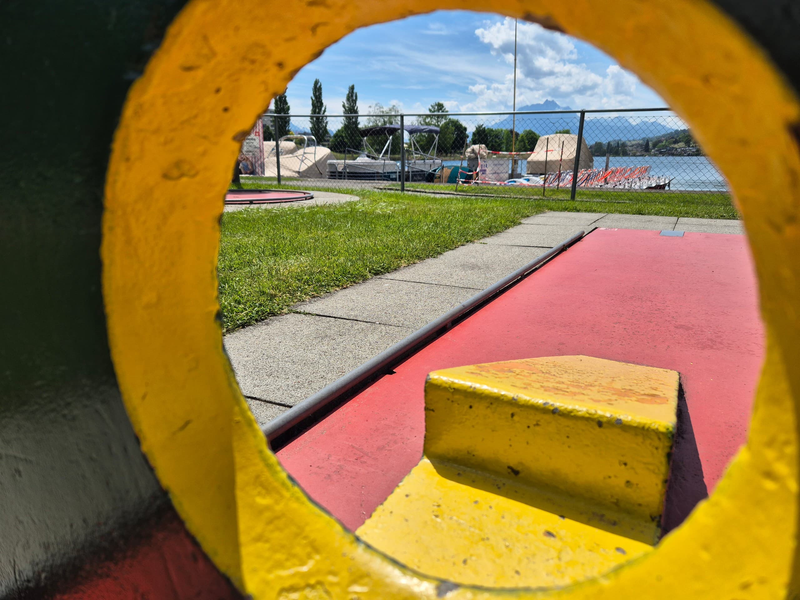 See Bistro, Minigolf und Bootvermietung